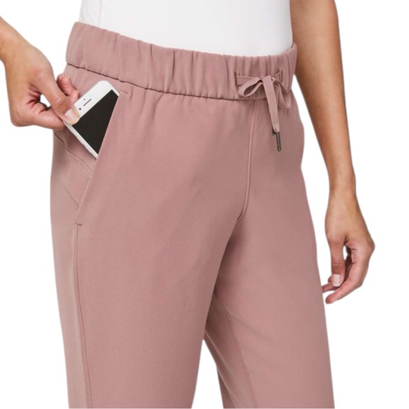 LULULEMON “On the Fly” 7/8 Pants in Red Dust in Size 10 -- GORGEOUS!!! - Picture 5 of 11